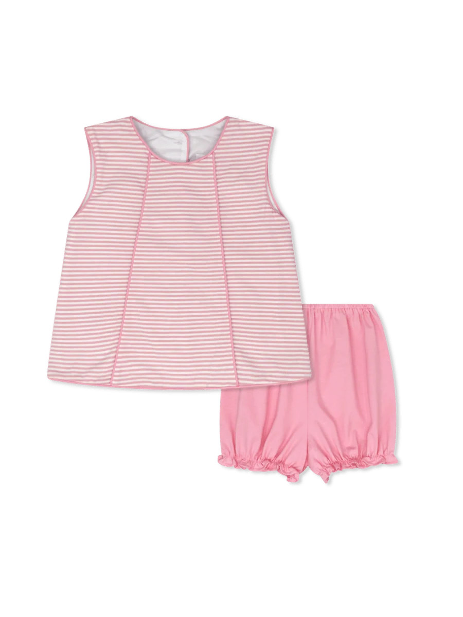 Channing Bloomer Set - Pretty Pink Stripe | Lullaby Set