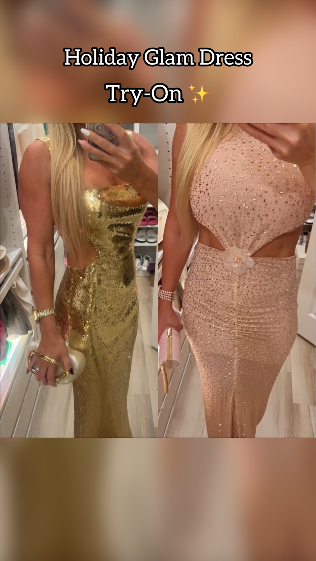  💖💛My top 2 dresses for New Year’s party 2026. It’s going to be hard to pick for me!!! 

#LTKgrwm #LTKSeasonal #LTKHoliday