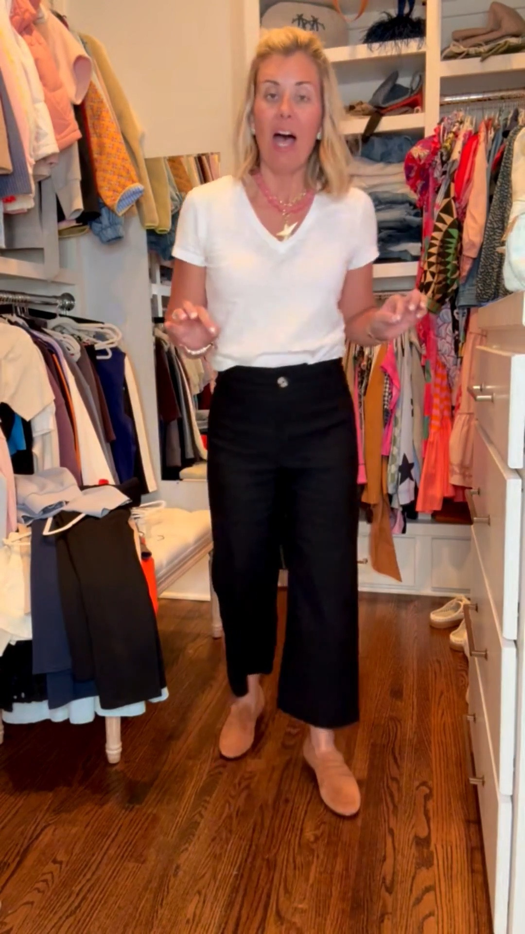 The Colette Magic Fabric pants are literally that…magic. They are super flattering and a closet keeper! I wear 26P. 

#LTKOver40 #LTKmomlife #LTKdayinmylife