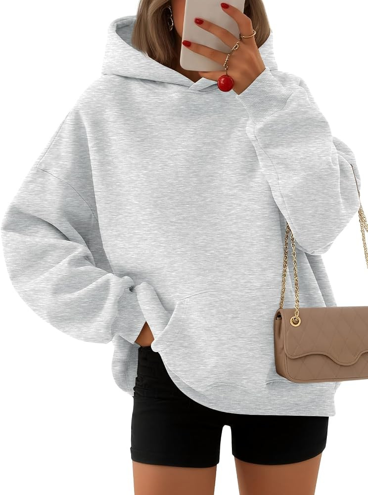 EFAN Women's Hoodies Oversized Sweatshirt Comfort Fleece Sweaters | Amazon (US)