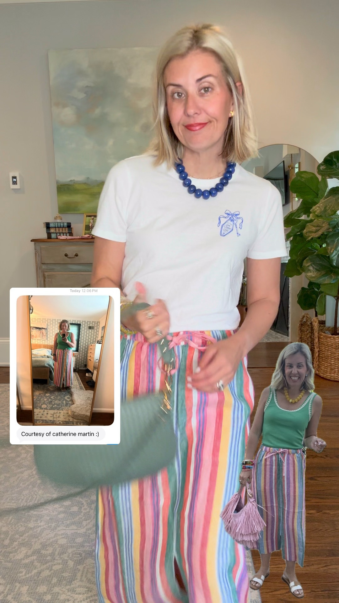 @Boden (US) Oh the countless ways we are going to style this skirt! I’m totally going to wear this as a cover-up too. Tank - 2 Skirt - 2 Sandal - 8 tts, tee- xs


#LTKootd #LTKSaleAlert

#LTKgrwm