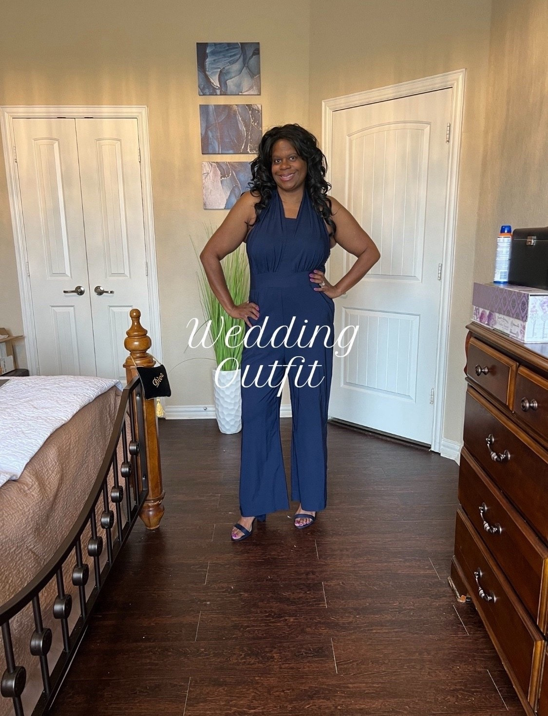 Wedding guest outfit.

Comfy and cute 

Comment SHOP below to receive a DM with the link to this post on my LTK ⬇ https://liketk.it/5lKtm #ltkparties #ltkover40 #ltkwedding