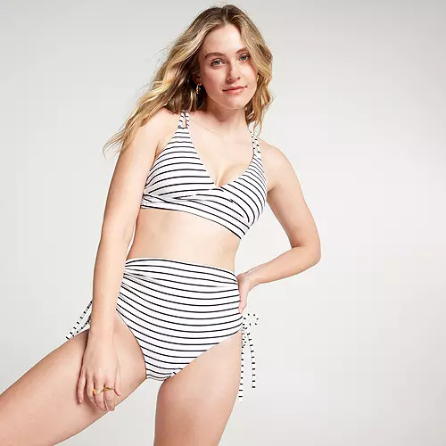CALIA Women's Double Strap Triangle Bikini Low Support Swim Top | Dick's Sporting Goods