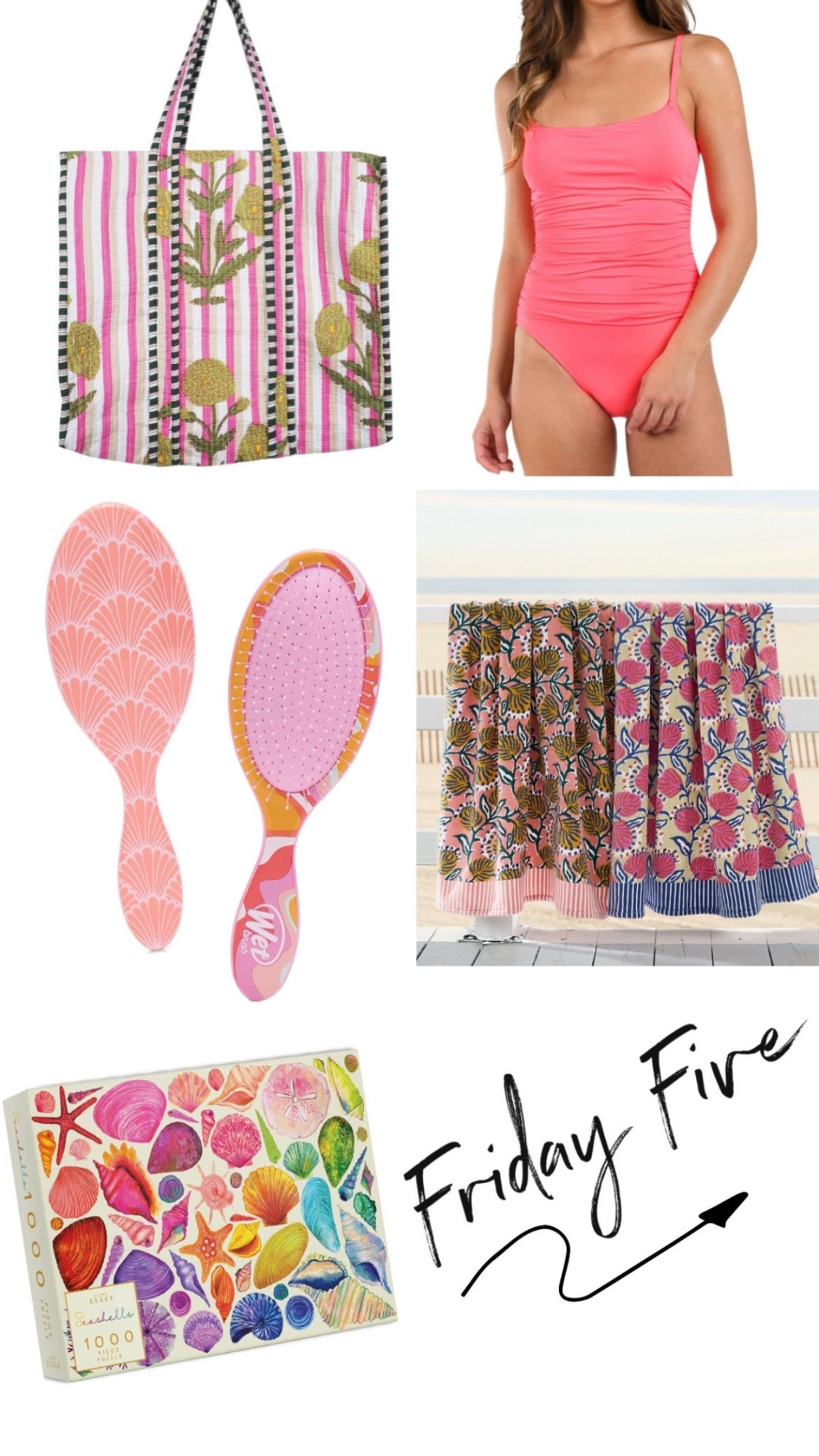 Friday Five, summer kick off! 

#LTKSeasonal #LTKSummerEdit