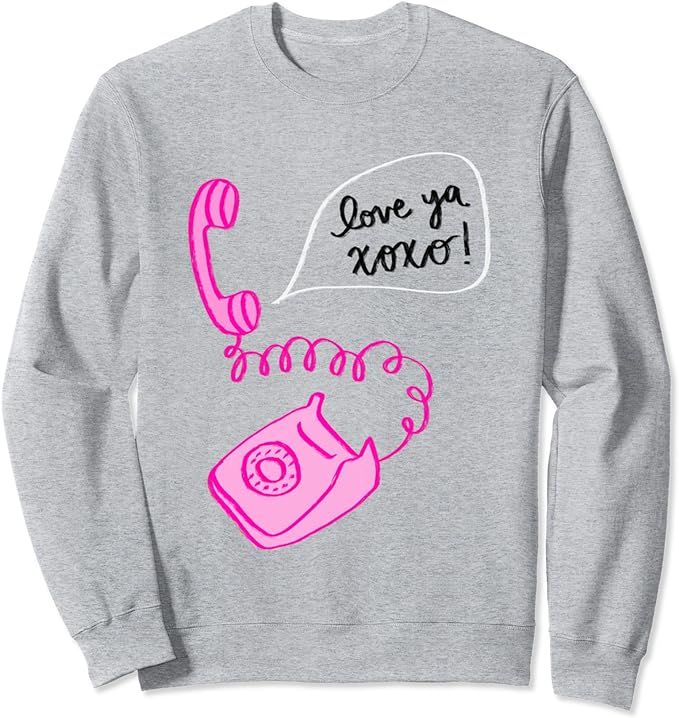 Ring Ring Love ya xoxo! Sweatshirt | Amazon (US)