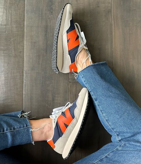 Obsessed with these new orange and blue sneakers 💙🧡

#LTKstyletip #LTKsalealert #LTKFind