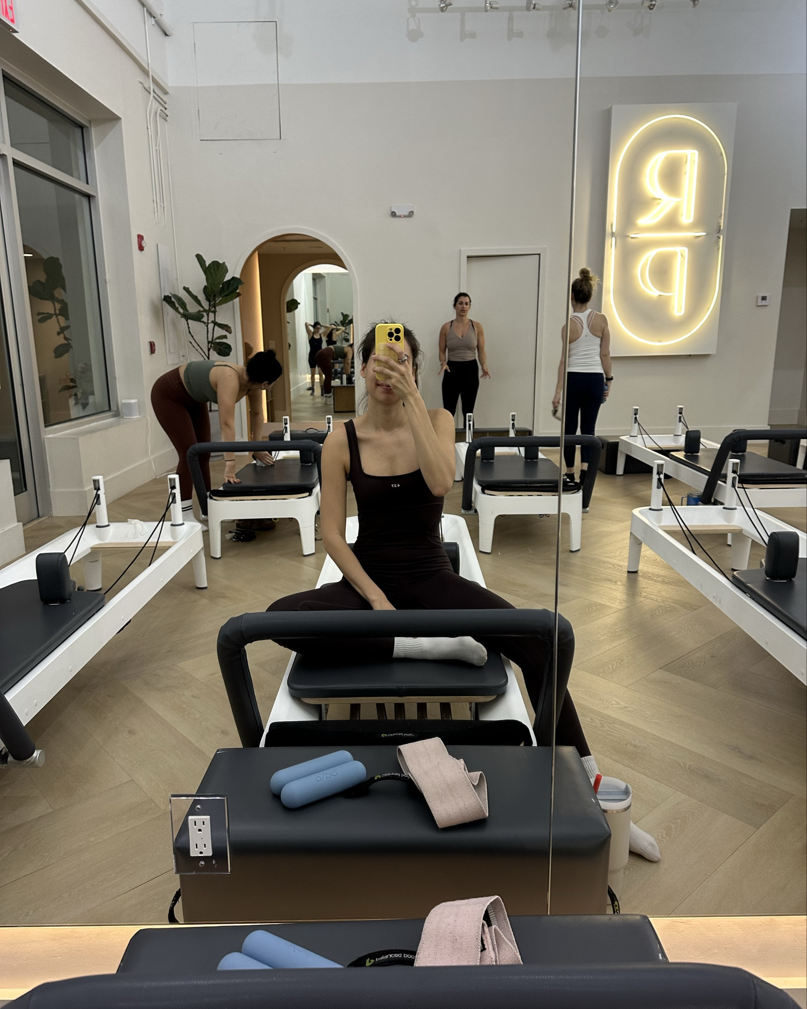 🐻🤎brown workout jumpsuit wearing size small! I’m 5’9

#LTKActive #LTKFitness