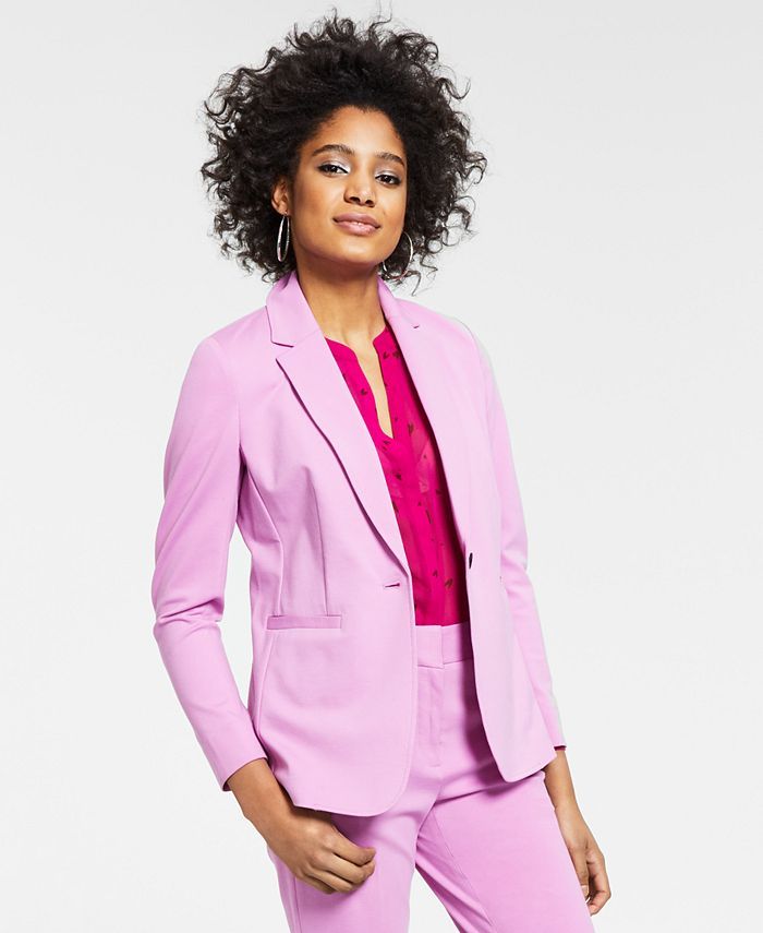 One-Button Blazer, Created for Macy's | Macys (US)