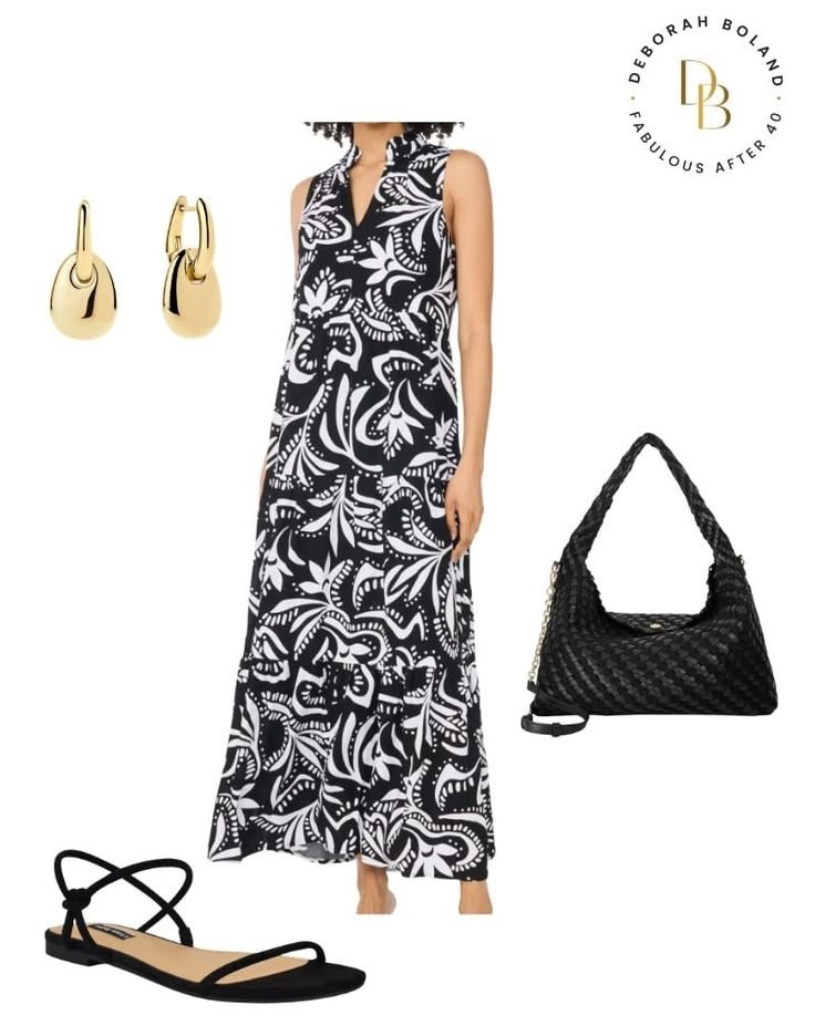 Black and white… but make it summer 🤍🖤

This floral sundress is one of those effortless pieces that always works — light, easy, and just a little bit timeless. I kept it simple with black sandals to let the print do its thing while still feeling polished.

Easy, breezy, and the kind of outfit you’ll reach for on repeat ✨


#LTKOver40 #LTKSeasonal #LTKootd