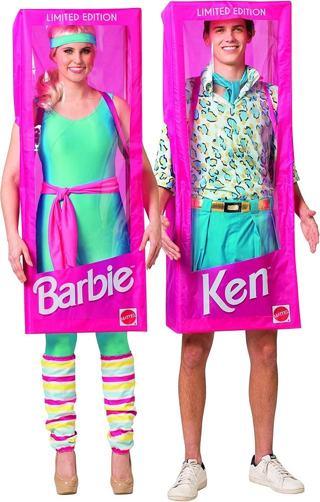 Barbie & Ken Box Accessory Only for Your Couples Halloween Costume, Adult, One Size Pink | Amazon (US)