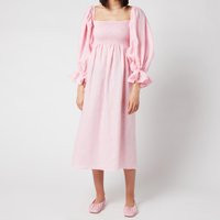 Sleeper Women's Atlanta Linen Dress - Pink - XS | Coggles (Global)