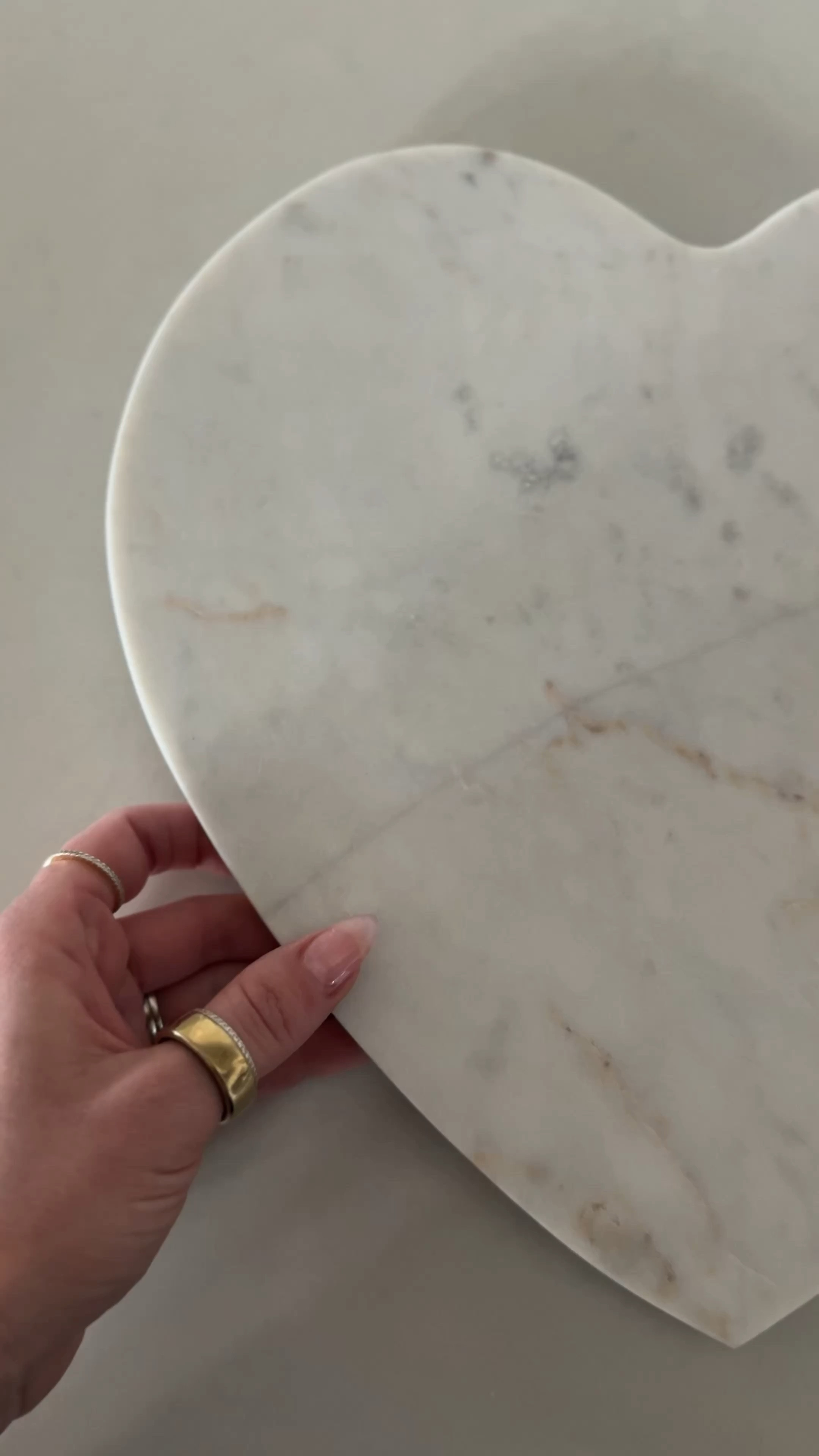 Our gorgeous Marble Heart Charcuterie Board from Pottery Barn is available again this year & also comes in a beautiful pink color. The quality + details on this are stunning. 

Pottery Barn Valentine’s - Neutral Valentines Decor  - Marble Heart - Galentines - Pottery Barn Decor - Valentine’s Decor 

#therealthing #and321

#LTKHome #LTKWatchNow #LTKSeasonal