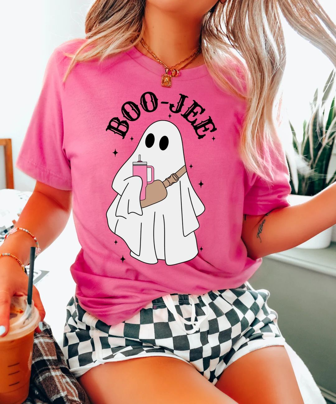Boo-jee Ghost shirt, Halloween ghost shirt, Retro comfort colors shirt, Boo-jee Halloween shirt, ... | Etsy (US)