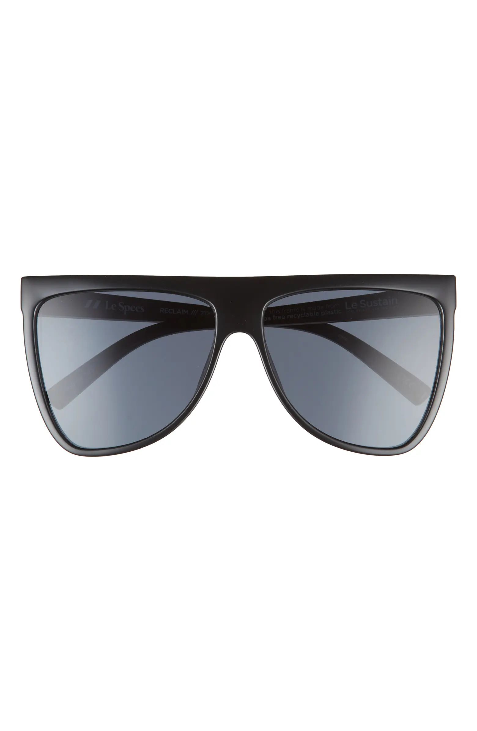 Le Specs Reclaim 60mm Flat Top Sunglasses | Nordstrom | Nordstrom