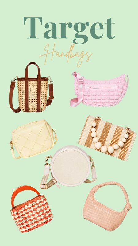 Target: Handbags 

#LTKStyleTip #LTKFindsUnder50 #LTKItBag