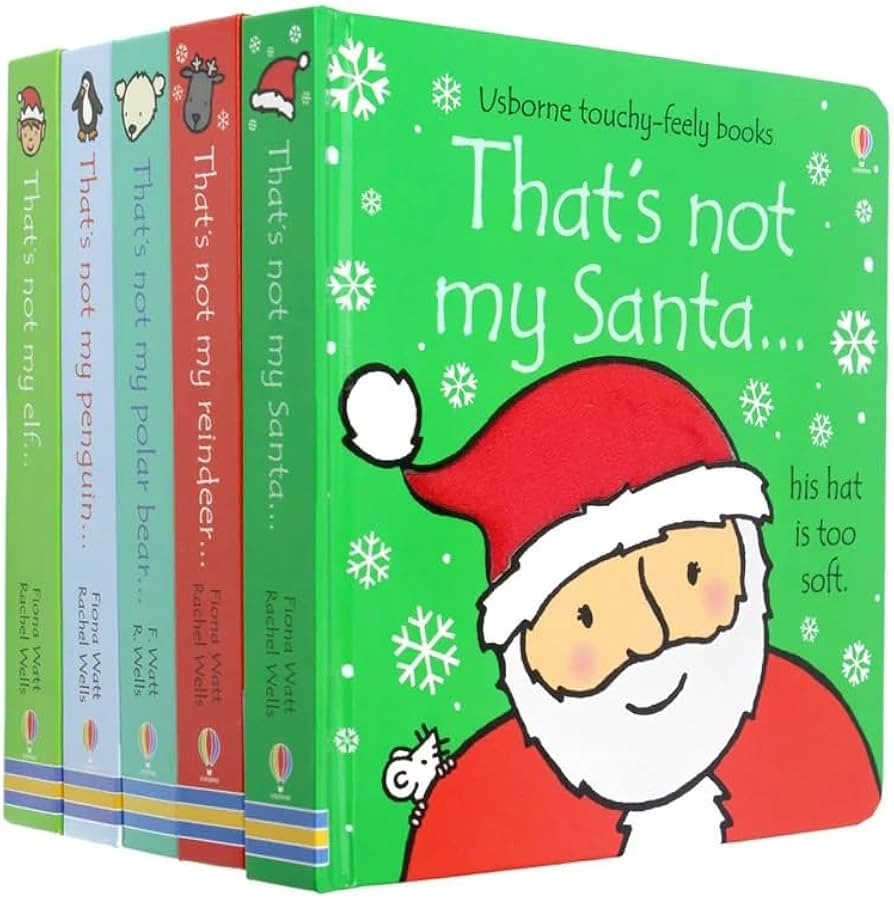 Usborne Thats Not My Christmas Collection 5 Books Set (Touchy-Feely Board Books) By Fiona Watt | Amazon (UK)