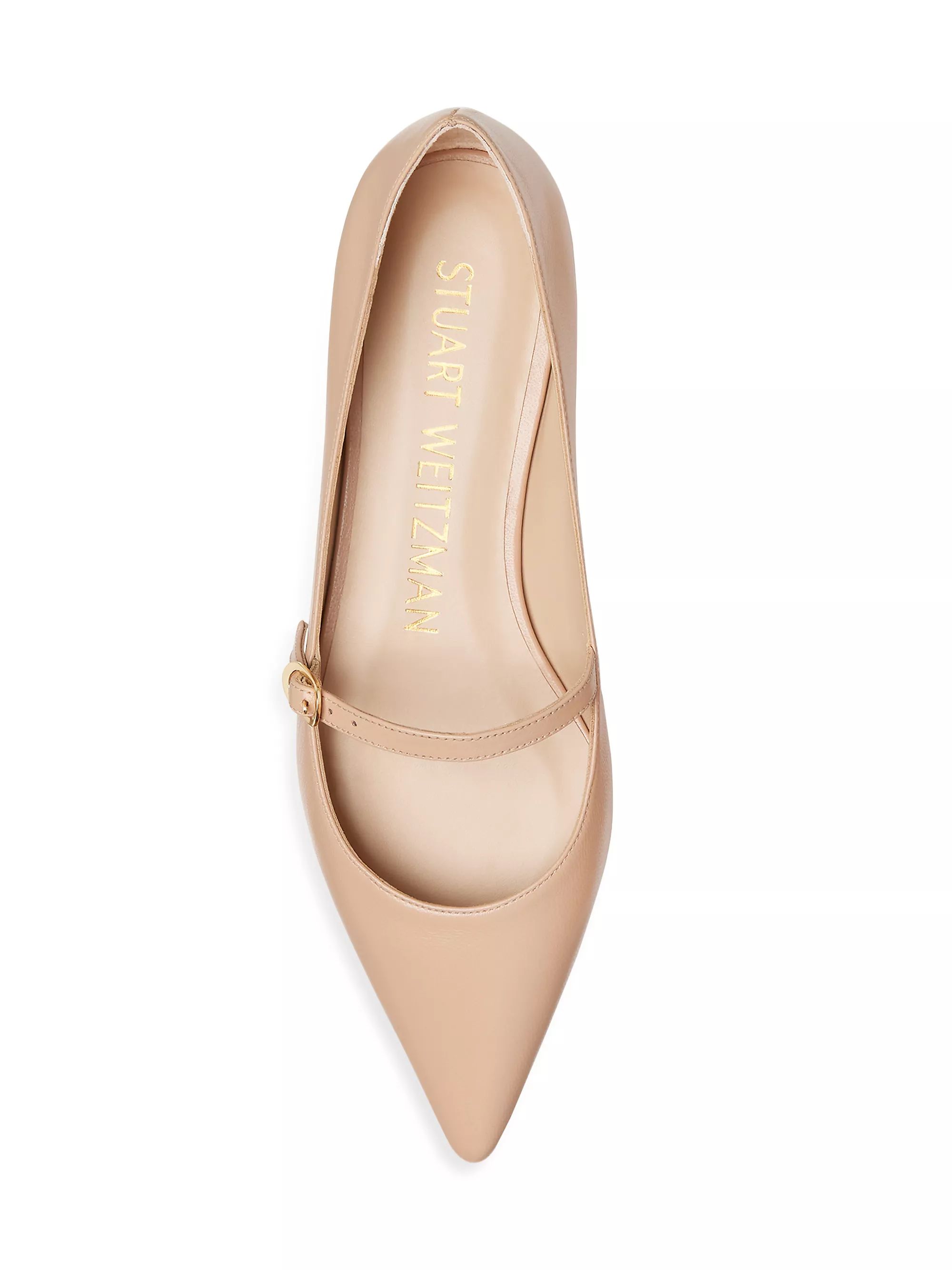 Emilia Leather Mary Jane Ballet Flats | Saks Fifth Avenue