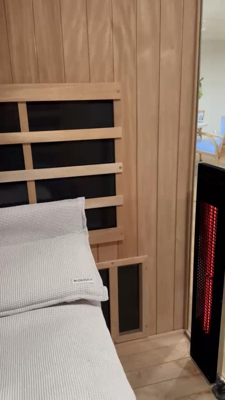 A sauna game changer! Love these cushions specifically made for infrared and traditional saunas.  The covers are super easy easy to remove and throw in the wash! An instant upgrade to your daily sauna 

#LTKfitnessgoals #LTKActive #LTKdayinmylife