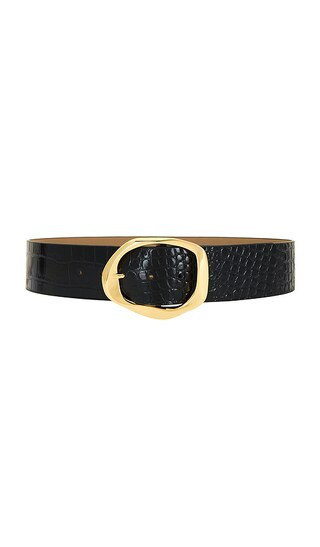 B-Low the Belt Edmond Croco Belt in Black. - size S | Revolve Clothing (Global)