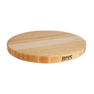 John Boos R18 R Board Wooden 18 Inch Diameter 1.5 Inch Thick Reversible Round Circular Carving Cu... | Target