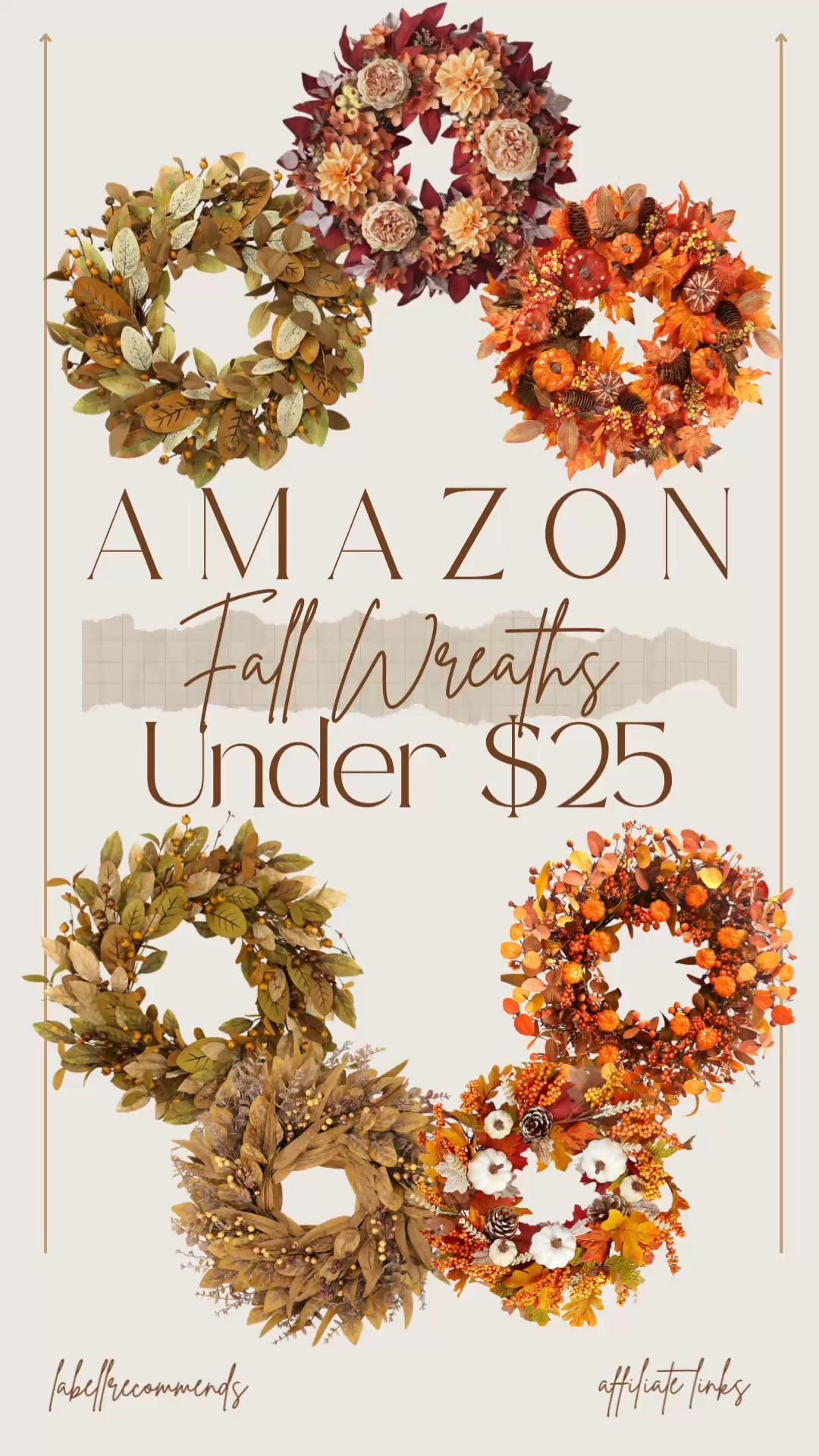 Amazon fall wreaths all under $25. 

#falldecor #amazon #frontdoorwreaths

Fall decor, wreaths for the front door under $25, affordable front door wreaths, outdoor decor, outdoor wreaths, fall wreaths in sale, fall wreaths on Amazon,

#LTKSeasonal #LTKHome