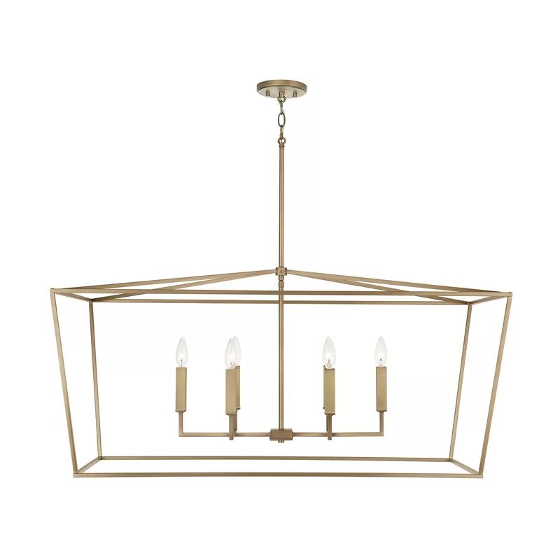 Dumas 6 - Light Lantern Geometric Chandelier | Wayfair North America