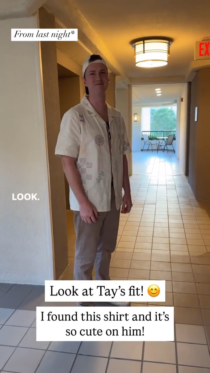 Wanted to reshare me and Tay’s vacation look because you guys loved it! Tay looks so cute in that top, and I love this green set from Revolve!

#LTKStyleTip #LTKMens #LTKParties