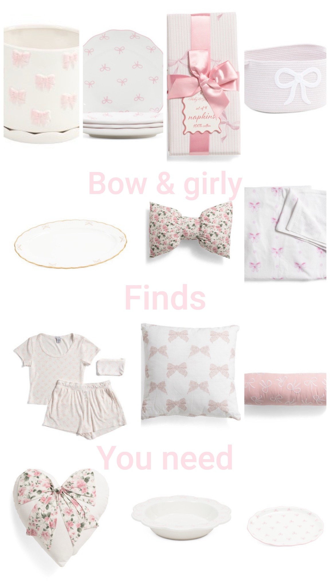 Bow and girly finds you need 💕🎀🌸 

#LTKGiftGuide #LTKHome