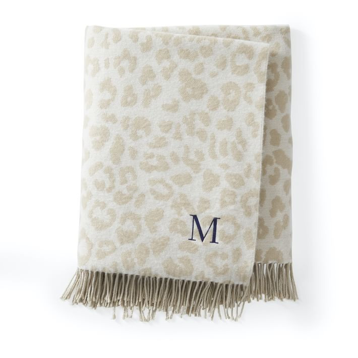 Italian Leopard Throw Blanket | Mark and Graham
