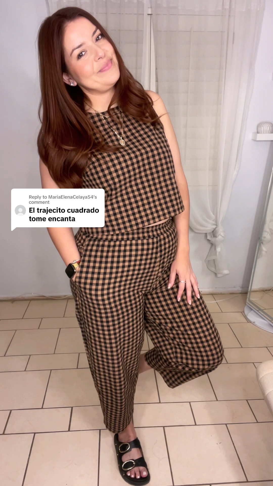 Plaid 2 pieces set /Set con cuadrados de 2 piezas 

#LTKStyleTip #LTKPlusSize #LTKMidsize