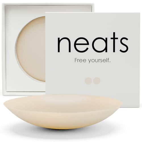 NEATS Nipple Covers for Women, Reusable & Hypoallergenic Sticky Silicone Pasties | Amazon (US)