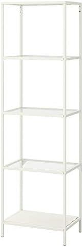 IKEA Vittsjö Shelf Unit, White, Glass | Amazon (US)