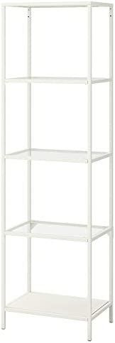 IKEA Vittsjö Shelf Unit, White, Glass | Amazon (US)