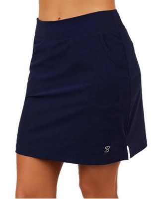 Sofibella Plus Size 18 in Uv Staples Golf Skort - White | Macy's