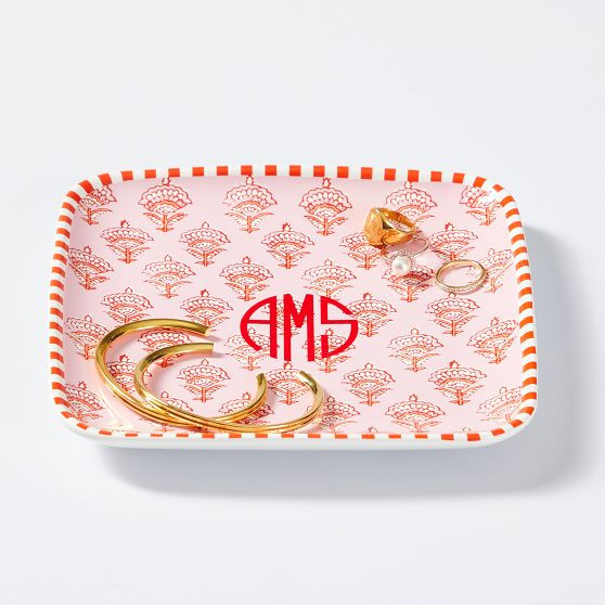 Ceramic Block Print Catchall | Mark and Graham