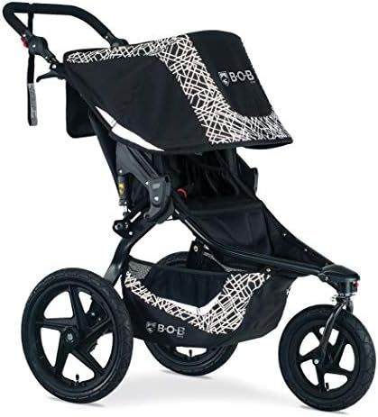 BOB Gear Revolution Flex 3.0 Jogging Stroller, Lunar - Ultra-Reflective Accents | Amazon (US)