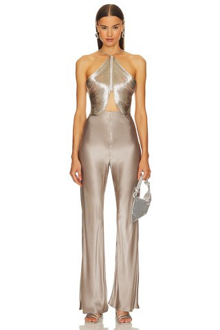 Quella Top in Silver | Revolve Clothing (Global)