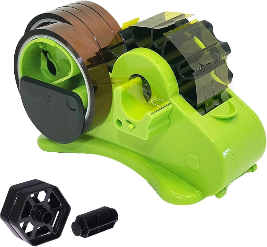 Green Multi-Roll Heat Tape Dispenser Sublimation 1" and 3" Core Double Reel Cores Sublimation for... | Amazon (US)