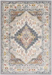 Bloomsbury Market Christmas Oriental Gray Area Rug | Wayfair | Wayfair North America