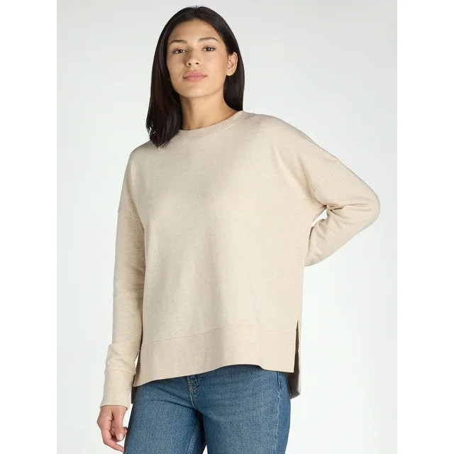 Time and Tru Women's Sweatshirt, Sizes XS - XXXL | Walmart (US)