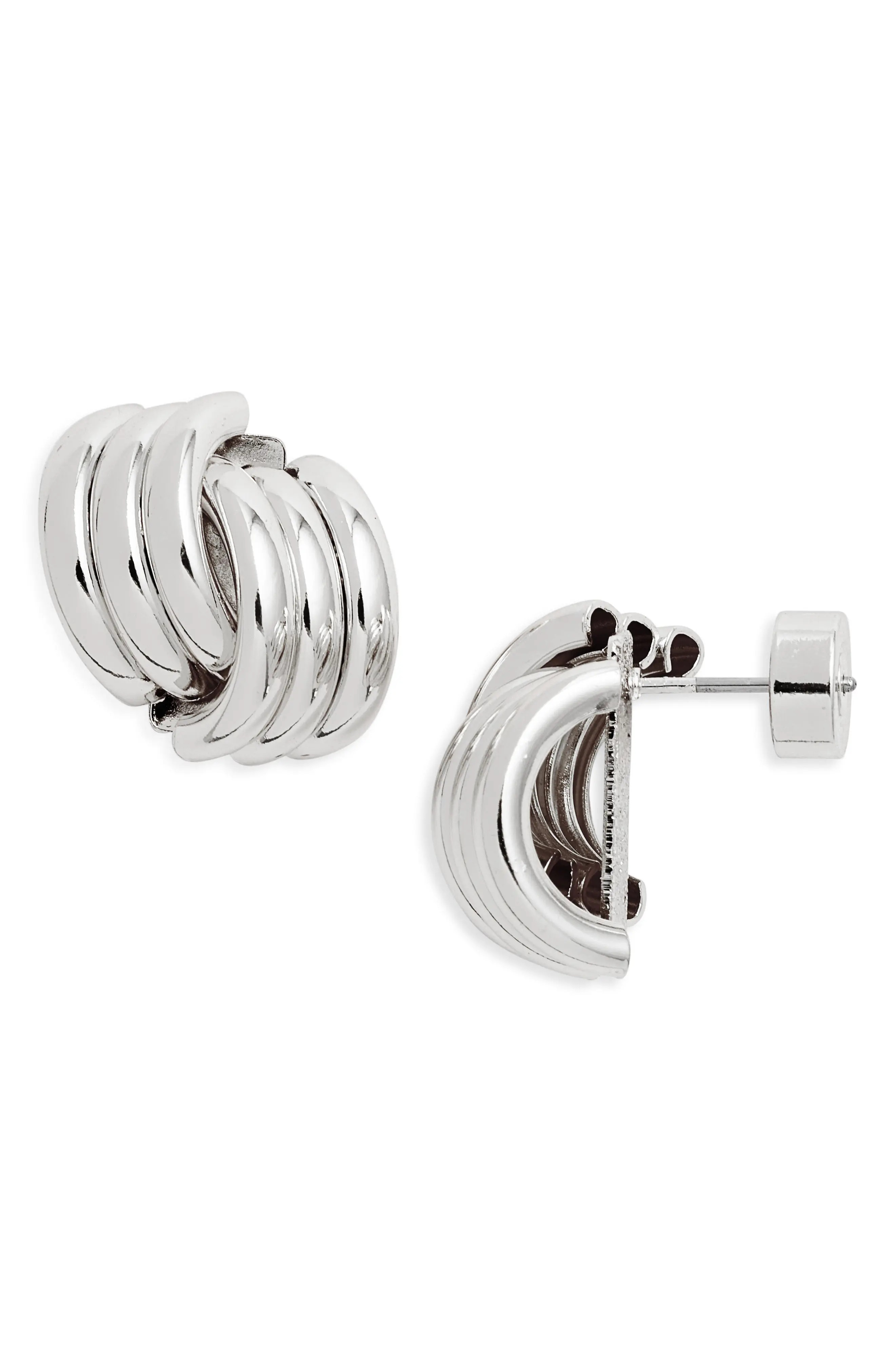 Double Rib Twist Stud Earrings (Women) | Nordstrom | Nordstrom