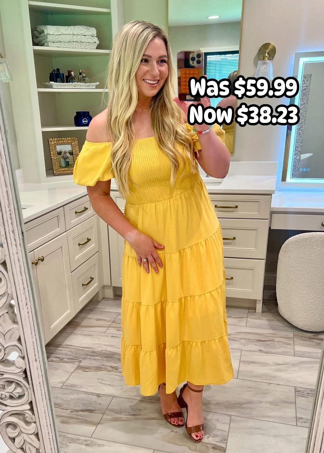 On major sale in 18 colors! I have this Amazon dress in 2 colors and couldn’t recommend it more! 👇 Can be worn off shoulder or on shoulder. 

#LTKSaleAlert #LTKootd #LTKmomlife