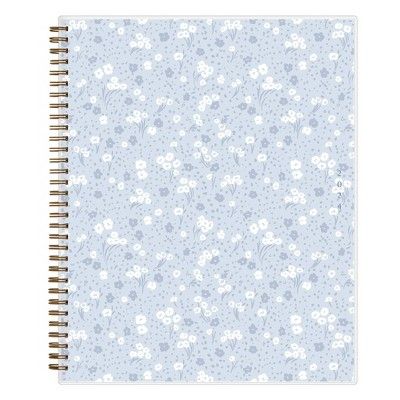 Blue Sky 2024 Planner Weekly/Monthly 8.5"x11" Sustainable Clear Cover Maeve Blue | Target