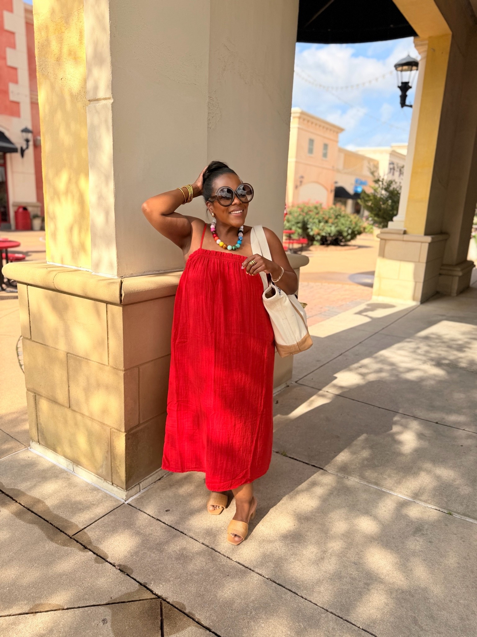 Walmart deals are here and this fun relaxed midi dress is on sale for $15! I’m wearing the size M.

#LTKgrwm #LTKootd #LTKSaleAlert