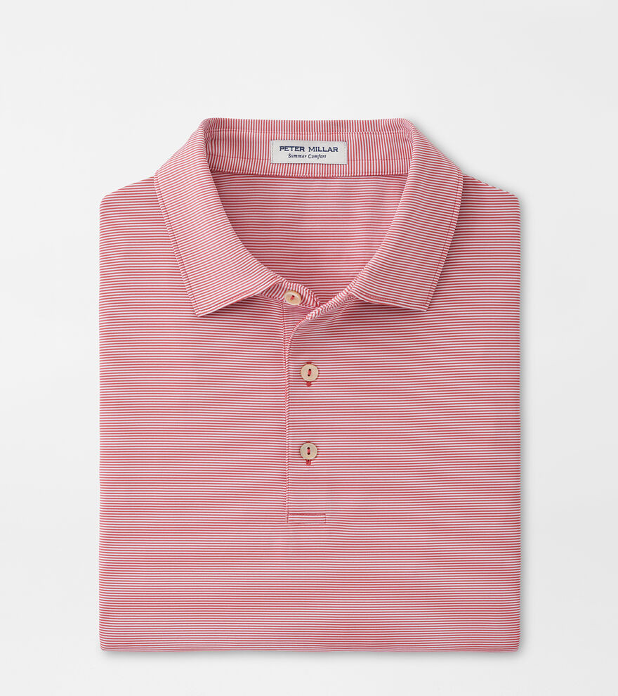 Jubilee Stripe Performance Polo | Peter Millar