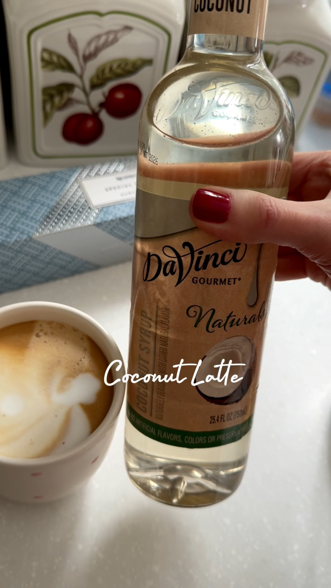 Coconut latte using my Nespresso coffee machine, milk foamed and coconut syrupp

#LTKdayinmylife #LTKmorningroutine #LTKHome