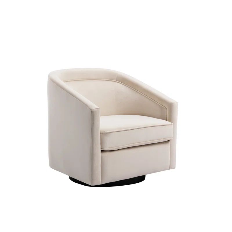 Annalee Upholstered Swivel Barrel Chair | Wayfair North America