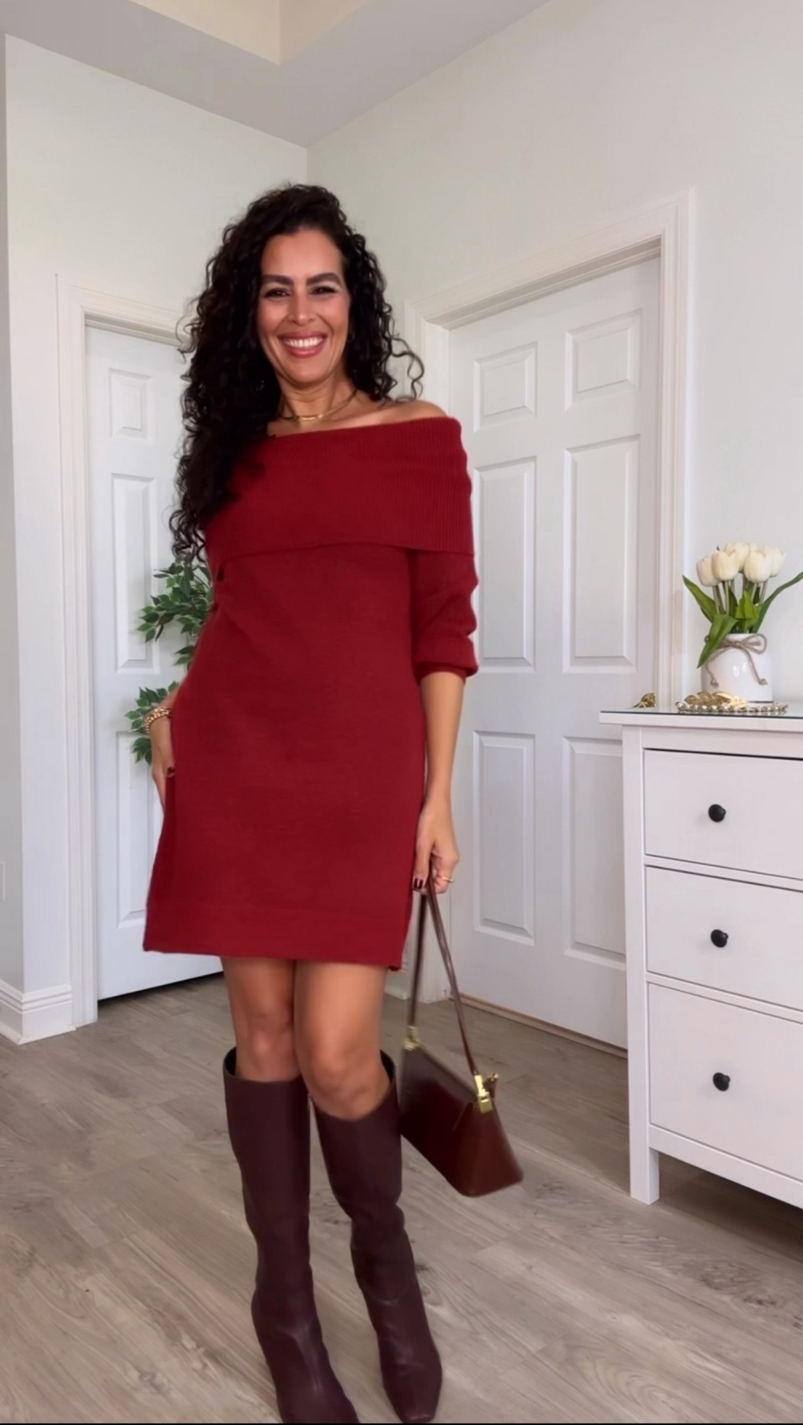 Size S in dress!

#LTKSeasonal #LTKOver40 #LTKSaleAlert