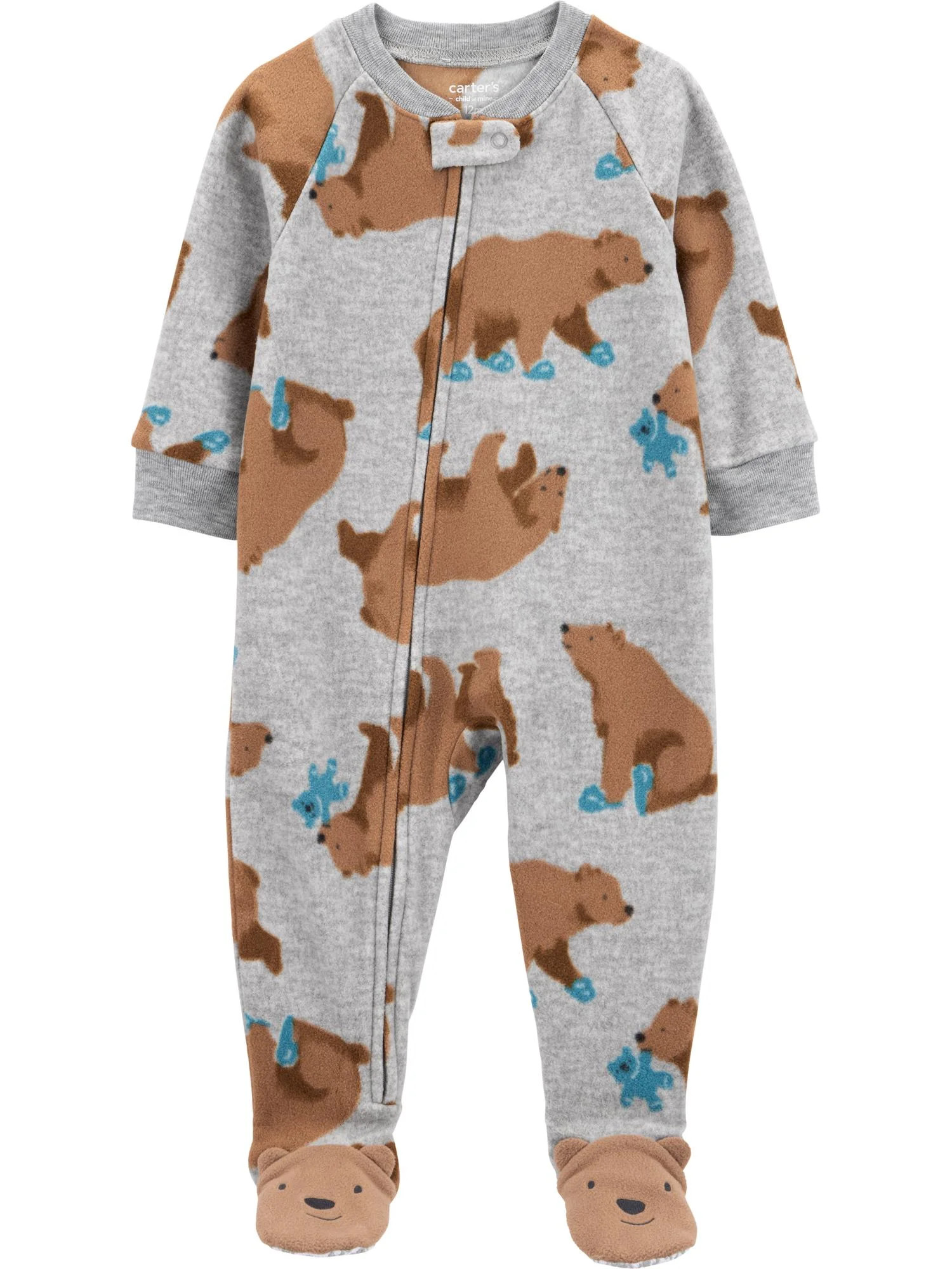 Carter's Child of Mine Baby and Toddler Pajama, One-Piece, Sizes 12M-5T | Walmart (US)