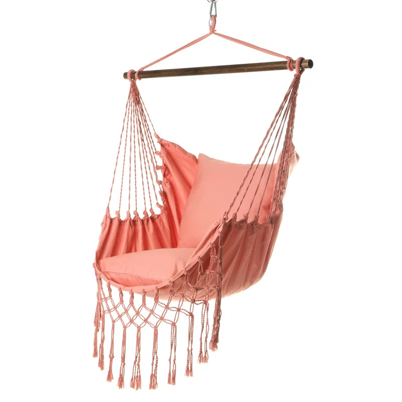 Macrame Fringe Chair Hammock | Wayfair North America